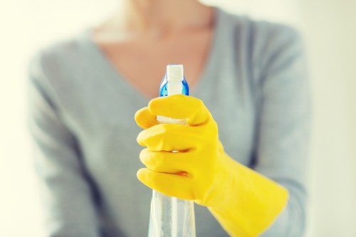 Clean and organised office interior with local cleaners