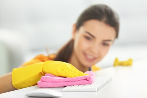 Professional Richmond upon Thames carpet cleaning team focusing on safety and protection
