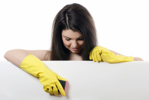 One off cleaning team refreshing a Richmond upon Thames property interior